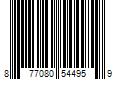 Barcode Image for UPC code 877080544959