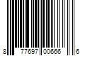 Barcode Image for UPC code 877697006666. Product Name: OceanAire HomeGoods Company Good Housekeeping 12  Oscillating Desk Fan  3-Speed  Silver (92512)