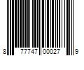 Barcode Image for UPC code 877747000279