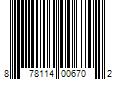 Barcode Image for UPC code 878114006702. Product Name: Nve Pharmaceuticals Inc Stacker 2 B12 Energy Shot  Acai Pomegranate  2 Fl Oz (Innerpack of 12)