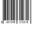 Barcode Image for UPC code 8801045312316