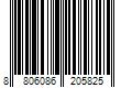Barcode Image for UPC code 8806086205825