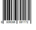 Barcode Image for UPC code 8806086891172