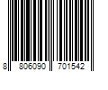 Barcode Image for UPC code 8806090701542. Product Name: Samsung Wireless Charger Trio in Black (EP-P6300TBEGGB)