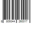 Barcode Image for UPC code 8809344260017