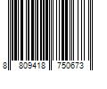 Barcode Image for UPC code 8809418750673. Product Name: Elizavecca CF-Nest 97 B-Jo Serum  1.69 fl. oz. (50 ml)