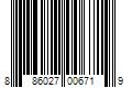 Barcode Image for UPC code 886027006719