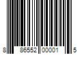 Barcode Image for UPC code 886552000015