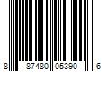 Barcode Image for UPC code 887480053906. Product Name: Everbilt 1/4 in.-20 x 3 in. Galvanized Hex Bolt (15-Pack)