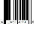 Barcode Image for UPC code 888510401940