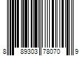Barcode Image for UPC code 889303780709