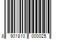 Barcode Image for UPC code 8901810000025