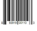 Barcode Image for UPC code 893919001103