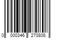 Barcode Image for UPC code 0000346270808. Product Name: Bosch 4-in 10 Tpi T-shank High-carbon Steel Blade Set (5-Pack) | T101B