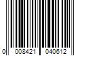 Barcode Image for UPC code 0008421040612. Product Name: TY Happy Hippo Beanie Baby