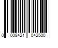 Barcode Image for UPC code 0008421042500. Product Name: Ty Beanie Baby: Cheeks the Baboon | Stuffed Animal | MWMT