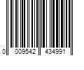 Barcode Image for UPC code 0009542434991