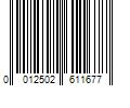 Barcode Image for UPC code 0012502611677. Product Name: Brother DK1203 Die-Cut Shipping Paper Labels (White, 300 Labels, 0.66 x 3.4")