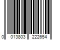 Barcode Image for UPC code 0013803222654. Product Name: Canon 8575B003 EOS Rebel SL1 Camera Body and EF-S 18-55 mm Lens