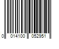 Barcode Image for UPC code 0014100052951. Product Name: Pepperidge Farm  Inc Goldfish Crackers  Cheddar Crackers  Family Size  10 oz Bag
