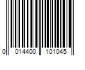 Barcode Image for UPC code 0014400101045. Product Name: Ball 4-Pack 16 oz Honeybee Keepsake Regular Mouth Mason Jars and Lids