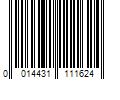 Barcode Image for UPC code 0014431111624