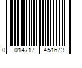 Barcode Image for UPC code 0014717451673. Product Name: Camco RV Door Window Cover  16.25  x 25.25   Thermal Reflective  Silver Color (45167)