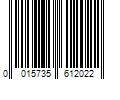 Barcode Image for UPC code 0015735612022. Product Name: SKID GUARD 2-in x 8-ft Black Roll Anti-Slip Tape | 61202