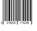 Barcode Image for UPC code 0016000174245. Product Name: GENERAL MILLS SALES INC. Golden Grahams Lucky Charms Breakfast Cereal Treat Bars Variety Pack  28 ct
