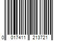 Barcode Image for UPC code 0017411213721. Product Name: Origin 21 5 X 7 Black Indoor/Outdoor Stripe Area Rug | 3123808