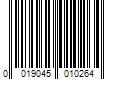 Barcode Image for UPC code 0019045010264. Product Name: KAO USA INC. Ban Invisible Solid Antiperspirant Deodorant  Unscented  2.6 oz