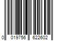 Barcode Image for UPC code 0019756622602