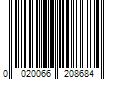 Barcode Image for UPC code 0020066208684. Product Name: Gray  Rust-Oleum Automotive 2 in 1 Filler and Sandable Primer Spray-260510  12 oz