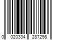 Barcode Image for UPC code 0020334287298