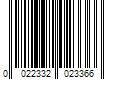 Barcode Image for UPC code 0022332023366. Product Name: ProForm All Purpose 61.7-lb Premixed All-purpose Drywall Joint Compound | 50002475