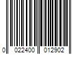 Barcode Image for UPC code 0022400012902. Product Name: Unilever Tresemme Ultra Hold Women s Hair Styling Gel Frizz Control Alcohol-Free  9 oz