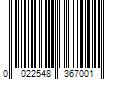 Barcode Image for UPC code 0022548367001. Product Name: Lab Series Rescue Water Lotion 6.7 oz