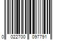 Barcode Image for UPC code 0022700097791. Product Name: Cover Girl CoverGirl Lash Blast Volume Mascara 800 Very Black