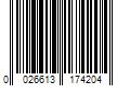 Barcode Image for UPC code 0026613174204. Product Name: BrassCraft 1/2 in. MIP x 1/2 in. FIP x 48 in. Gas Connector (1/2 in. OD) w/Safety+Plus2 Thermal Excess Flow Valve (106,000 BTU)