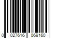 Barcode Image for UPC code 0027616069160