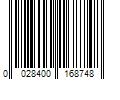 Barcode Image for UPC code 0028400168748. Product Name: Frito-Lay Miss Vickie s Jalapeno 8.0oz