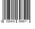 Barcode Image for UPC code 0028400698511