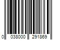 Barcode Image for UPC code 0038000291869