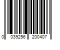 Barcode Image for UPC code 0039256200407. Product Name: Daisy PrecisionMax 4000 ct. BB Bottle