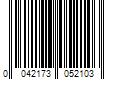 Barcode Image for UPC code 0042173052103. Product Name: Innova CarScan Advisor 5210 OBD2 Scan Tool: Live Data, Battery/Charging System Test, Free Fix and Part Recommendations