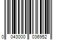 Barcode Image for UPC code 0043000036952. Product Name: Kraft Heinz Company Crystal Light Peach Mango Sugar Free Drink Mix Singles with Caffeine  10 ct On-the-Go-Packets