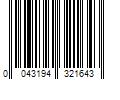 Barcode Image for UPC code 0043194321643. Product Name: Conair Scunci 6cm Covered Hinge No Slip Jaw Clips  2 Pack