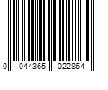 Barcode Image for UPC code 0044365022864