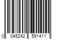 Barcode Image for UPC code 0045242591411. Product Name: Milwaukee 5-Pack 9" 5 TPI The Ax Sawzall Blades