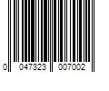 Barcode Image for UPC code 0047323007002. Product Name: iLive Large Uv Sanitizer Travel Bag, IAA700G - Gray